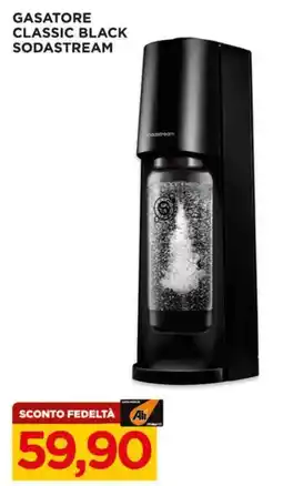 Alì Supermercati Gasatore classic black Sodastream offerta