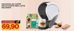Alì Supermercati Macchina da caffè Dolce Gusto Neo Latte DeLonghi offerta