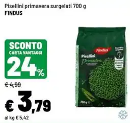 Iper La Grande Pisellini primavera Findus offerta
