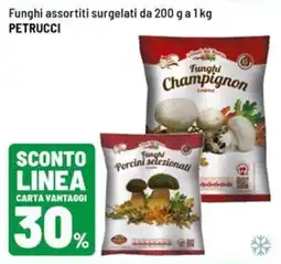 Iper La Grande Funghi assortiti surgelati PETRUCCI offerta