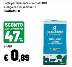 Iper La Grande Latte parzialmente scremato UHT Granarolo offerta