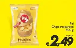 Iper Super Conveniente Pai patatine trasparenti offerta