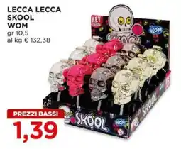 Alì Supermercati Lecca Lecca Skool Wom offerta