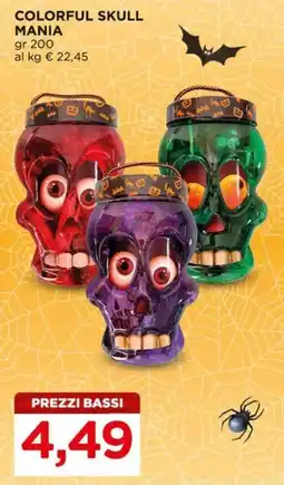 Alì Supermercati Colorful Skull Mania offerta