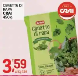 Crai Cimette di rapa Crai offerta