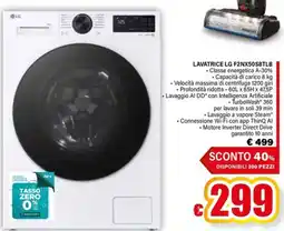 Il Gigante Lavatrice LG F2NX50S8TLB offerta