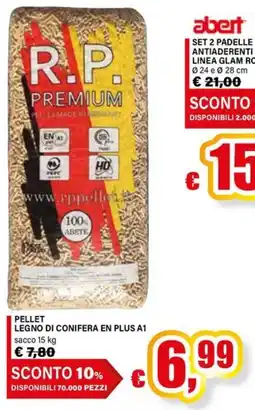 Il Gigante Pellet legno di conifera en plus a1 offerta