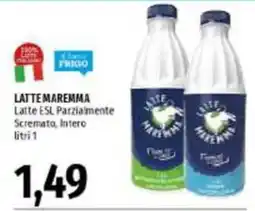 Emi Supermercati Latte Maremma offerta