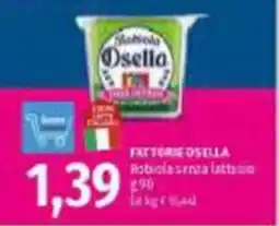 Emi Supermercati Robiola senza lattosio Osella offerta