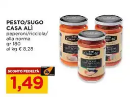 Alì Supermercati Pesto/sugo Casa Alì offerta