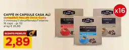 Alì Supermercati Caffè in capsule Casa Ali offerta