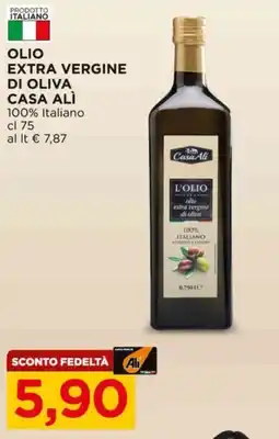 Alì Supermercati Olio extra vergine di oliva Casa Alì offerta