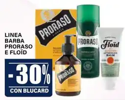 Il Gigante Linea barba Proraso e Floïd offerta