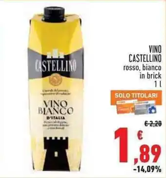 Vino bianco Castellino
