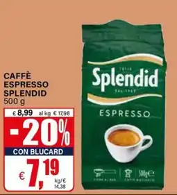 Il Gigante Caffè espresso Splendid offerta