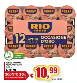 Il Gigante Tonno Rio Mare all'olio di oliva offerta