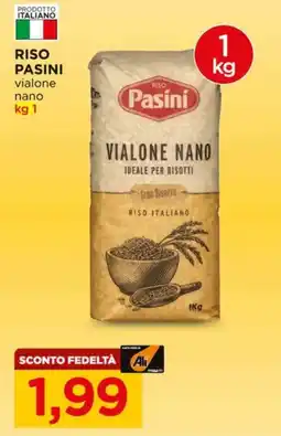 Alì Supermercati Riso Pasini Vialone Nano offerta