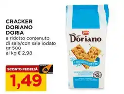 Alì Supermercati Cracker Doriano Doria offerta