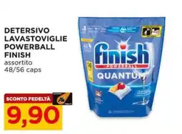 Alì Supermercati Detersivo lavastoviglie Powerball Finish assortito offerta