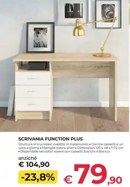 Progress Scrivania Function Plus offerta