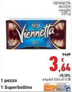 Conad City Viennetta vaniglia offerta