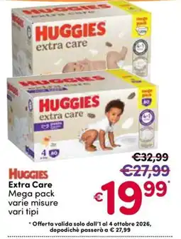B di Bimbi Huggies Extra Care offerta