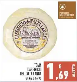 Conad City Toma Caseificio dell'Alta Langa offerta