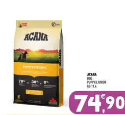 Ayoka Acana dog puppy&junior offerta