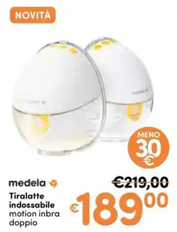 B di Bimbi medela Tiralatte indossabile motion inbra doppio offerta