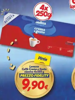 Iper Super Conveniente Lavazza Caffè Crema e Gusto classico offerta