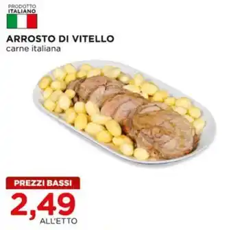 Arrosto di vitello carne italiana