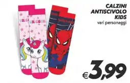 Iper Super Conveniente Calzini antiscivolo kids offerta