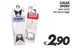 Iper Super Conveniente Calza sport Hello Kitty offerta