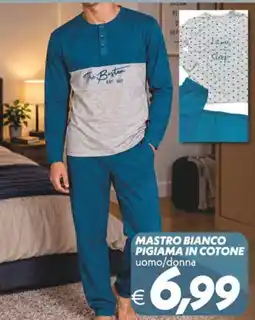 Iper Super Conveniente Pigiama in cotone uomo/donna offerta
