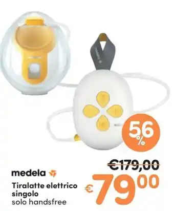 Medela Tiralatte elettrico singolo solo handsfree