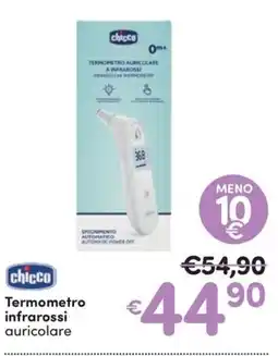 Ideal Bimbo Chicco Termometro infrarossi auricolare offerta