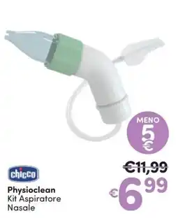 Ideal Bimbo Chicco Physioclean Kit Aspiratore Nasale offerta