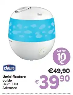 Ideal Bimbo Chicco Umidificatore caldo Humi Hot Advance offerta