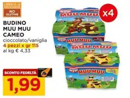 Alì Supermercati Budino Muu Muu Cameo offerta
