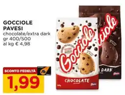 Alì Supermercati Gocci ole Pavesi chocolate offerta