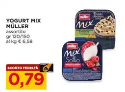 Alì Supermercati Yogurt mix Müller offerta