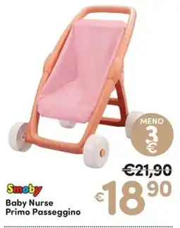Ideal Bimbo Smoby Baby Nurse Primo Passeggino offerta