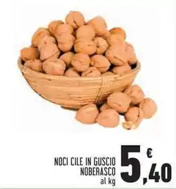 Conad City Noci cile in guscio noberasco offerta