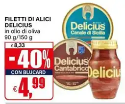 Il Gigante Filetti di alici Delicius offerta