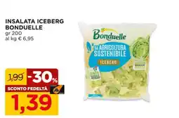Alì Supermercati Insalata iceberg Bonduelle offerta