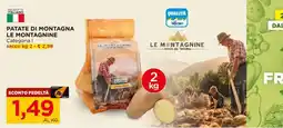 Alì Supermercati Patate di montagna Le Montagnine offerta