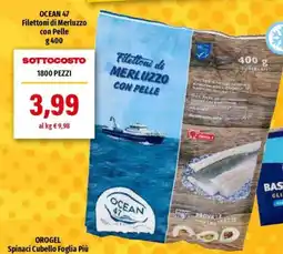 Hurrà Filettoni di Merluzzo con Pelle offerta