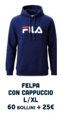 Famila FelPA con cappuccio Fila offerta
