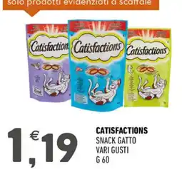 Ayoka Catisfactions snack gatto offerta