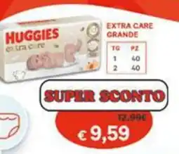 B di Bimbi Huggies extra care offerta